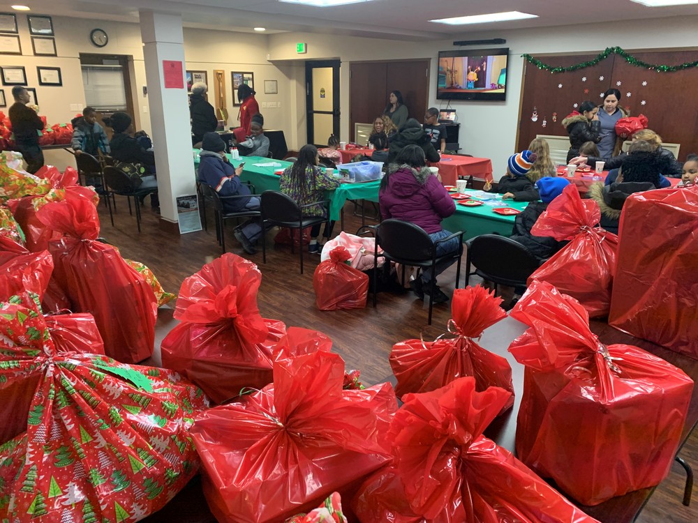 Toys for Tots 2019 Meeting with Toy Bags